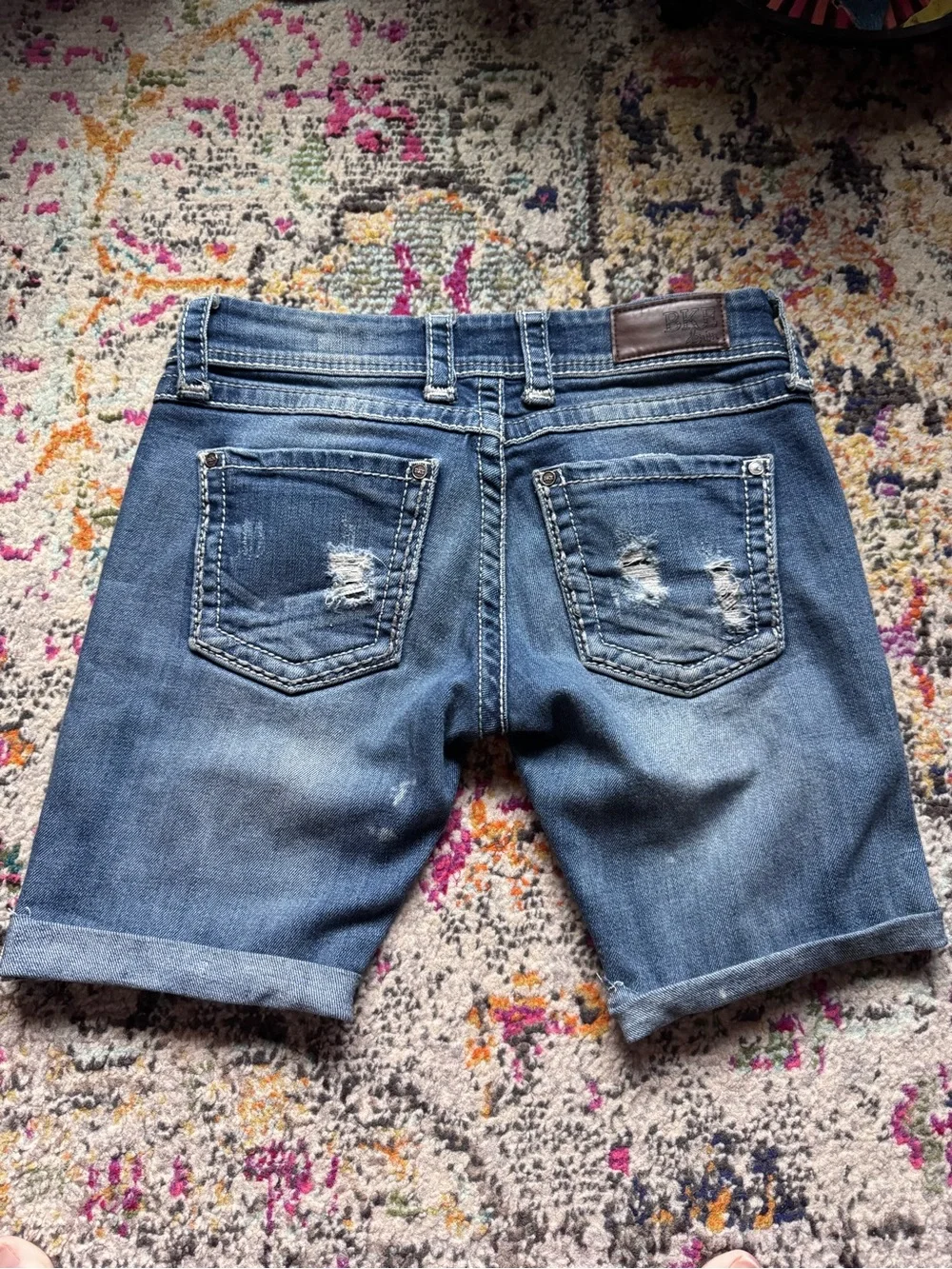BKE Cut Off Denim Shorts 27
